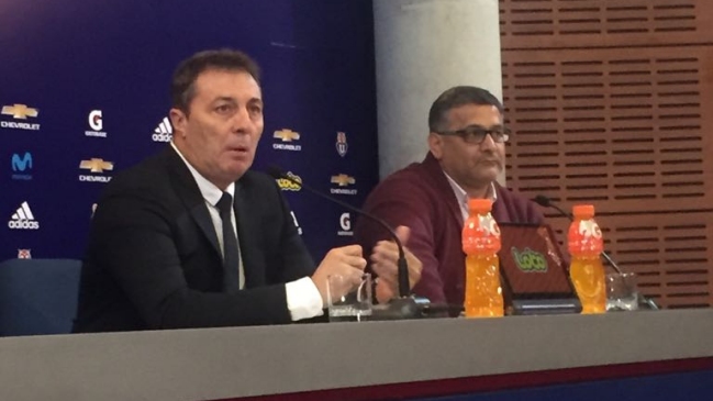 La presentación de Frank Kudelka como nuevo entrenador de Universidad de Chile