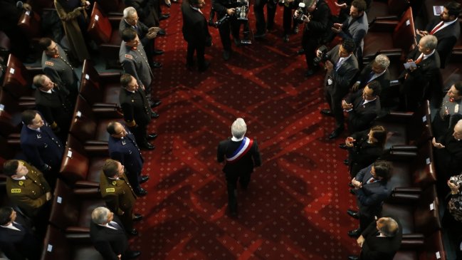 La primera cuenta pública del segundo mandato del Presidente Piñera