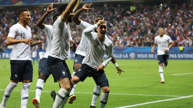 Francia fue letal ante Italia en un intenso ensayo para el Mundial