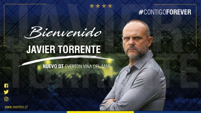 Javier Torrente fue oficializado como nuevo técnico de Everton