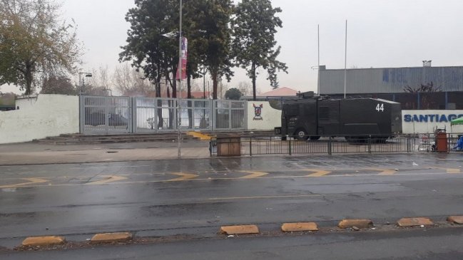 Desórdenes se registraron en las afueras de la Usach