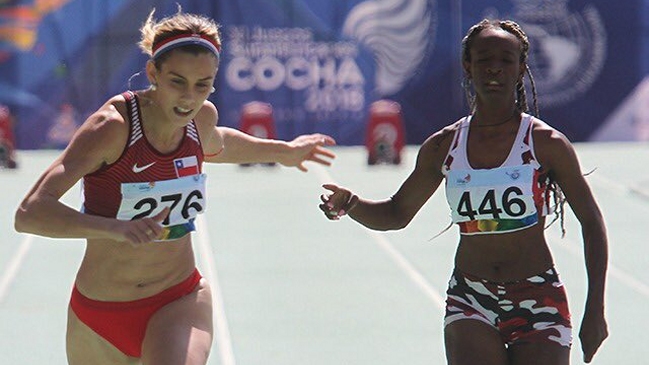  Isidora Jiménez terminó quinta en los 100 metros planos  