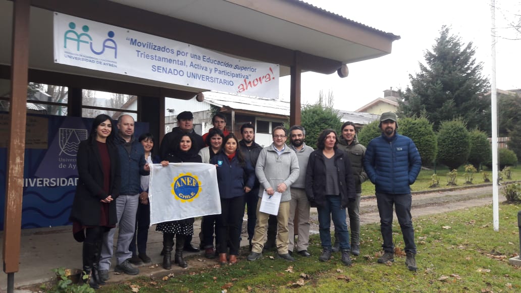 U. de Aysén: Funcionarios, académicos y estudiantes exigen tener un Senado Universitario