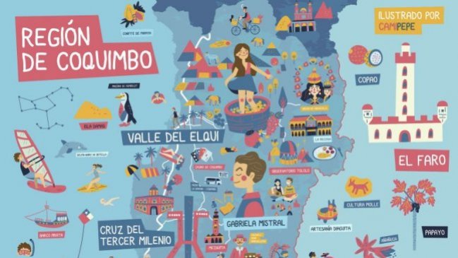 Marca Chile realizará la primera muestra de iconos regionales del país