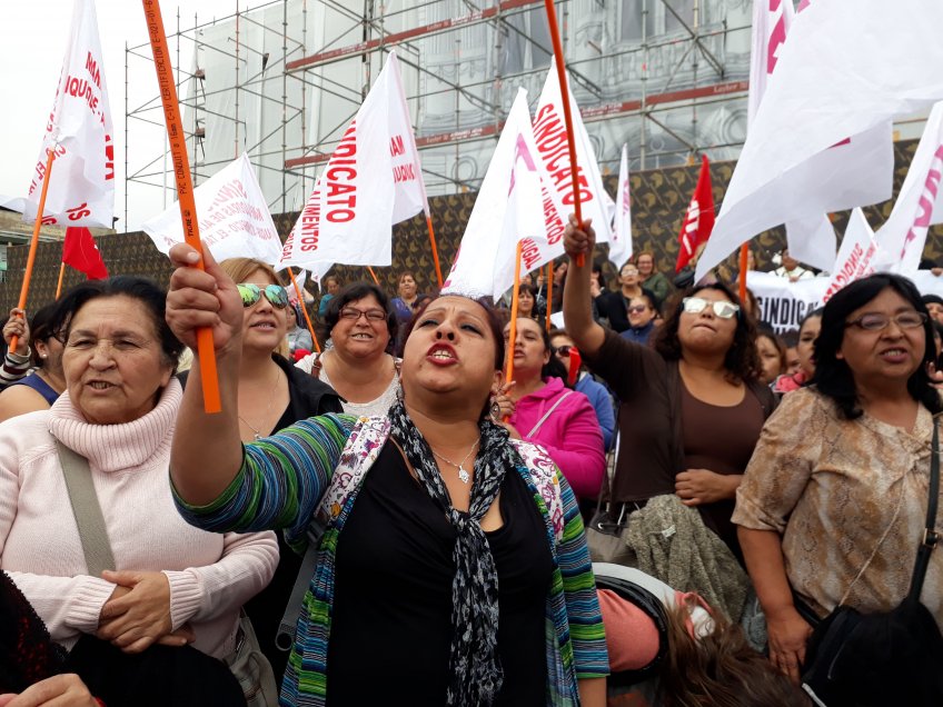 Manipuladoras de alimentos de Tarapacá radicalizarán paro: No habrá turnos éticos