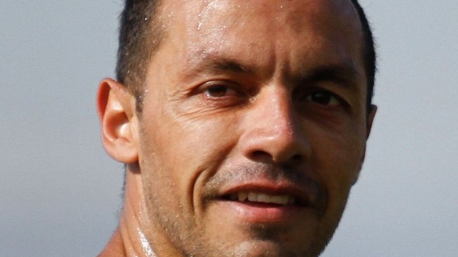 Marcelo Díaz visitó el entrenamiento de Universidad de Chile