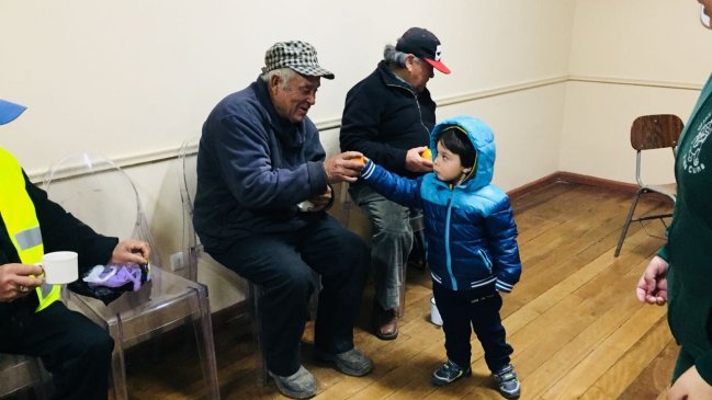 Talca: Niños y niñas solidarizan con personas en situación de calle