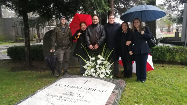 Chillán conmemora el 27° aniversario de la muerte de Claudio Arrau