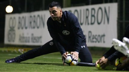 La primera práctica de Colo Colo en Brasil como parte de su intertemporada