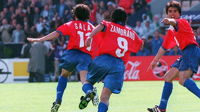  Marcelo Salas recordó sus goles ante Italia en Francia '98  