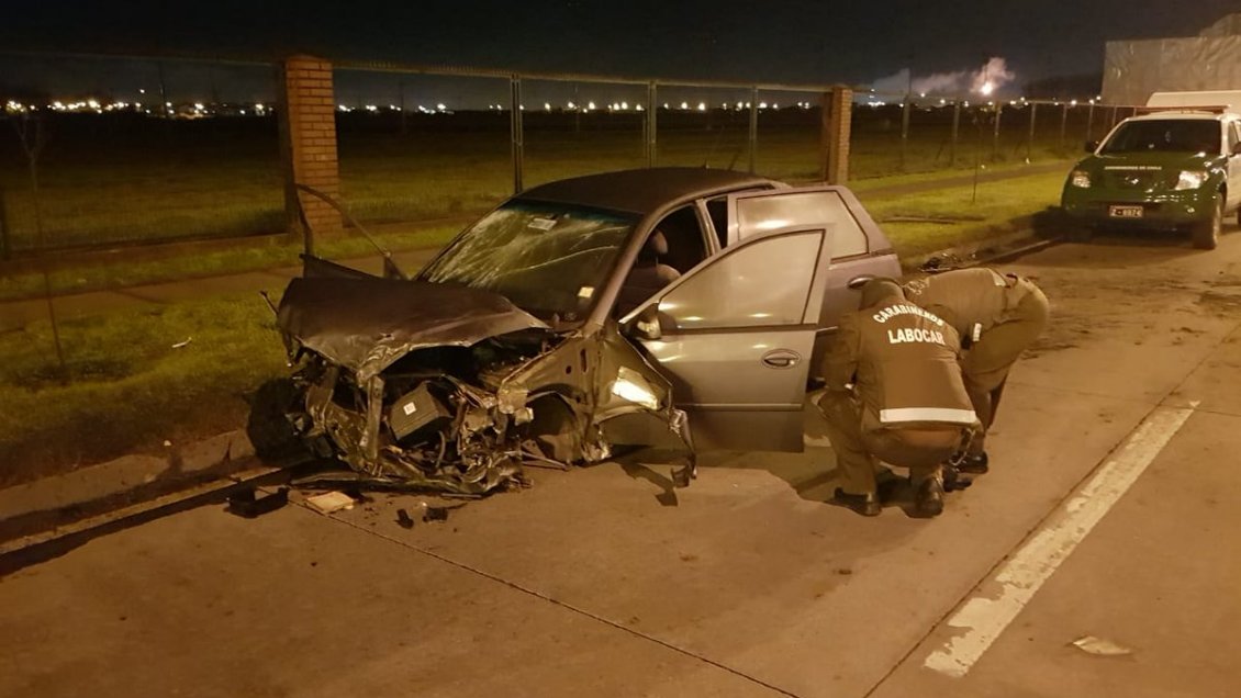 Joven de 21 años murió en accidente de tránsito frente al Club Hípico en Hualpén