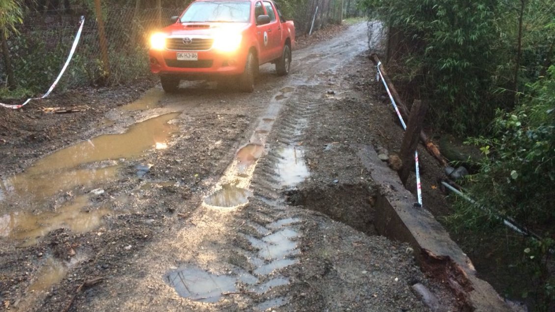 Ñuble: San Fabián y Coelemu son las comunas más afectadas por sistema frontal