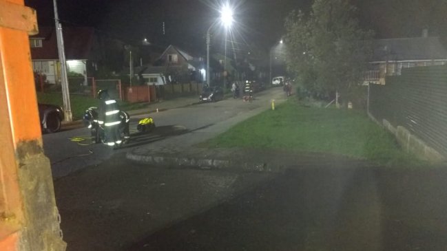 Ancud: Fuerte emanación de gas obligó a evacuar a 14 familias