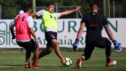 Colo Colo vivió su tercer día de prácticas en Sao Paulo