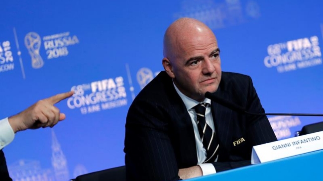 Gianni Infantino adelantó que se presentará a la reelección en FIFA