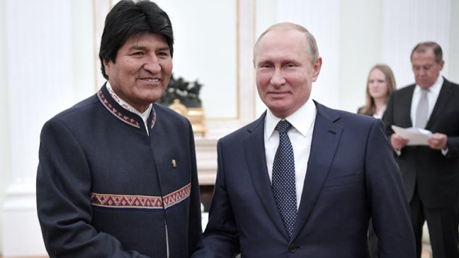 Evo Morales tras reunión con Putin: Bolivia y Rusia son aliados y comparten valores