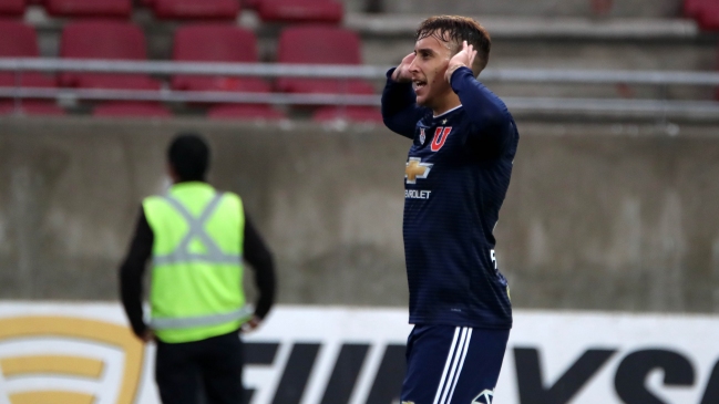 Francisco Arancibia: Mientras esté en la U daré todo por el equipo