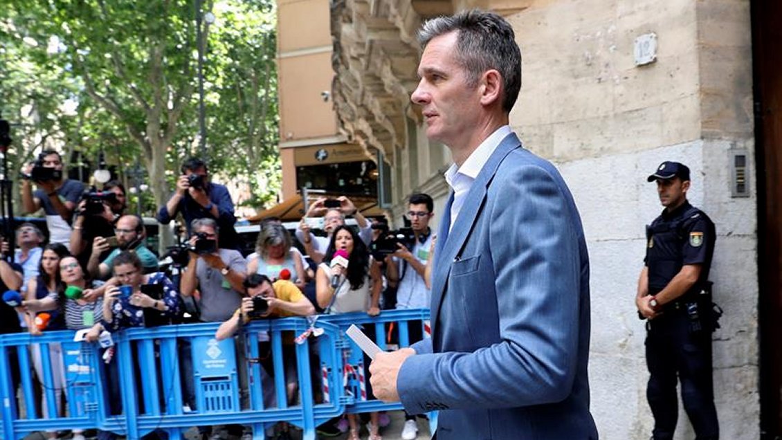 Cuñado del rey de España fue condenado a más de cinco años de cárcel