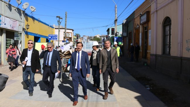 Coordinan acciones para mitigar efectos por trabajos en el centro de Coquimbo