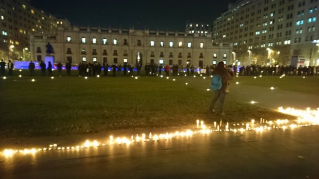 Agrupaciones feministas protestaron contra la violencia machista y apuntaron a Piñera