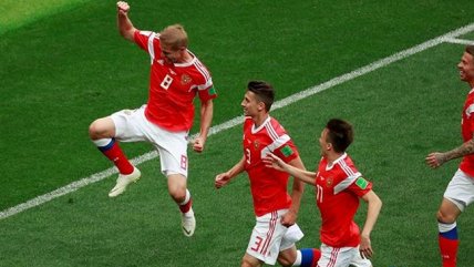 El primer gol de Rusia 2018 relatado por una mujer
