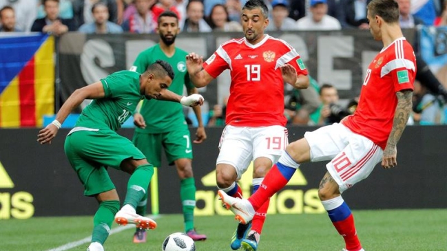 La primera jornada de la Copa del Mundo de Rusia 2018