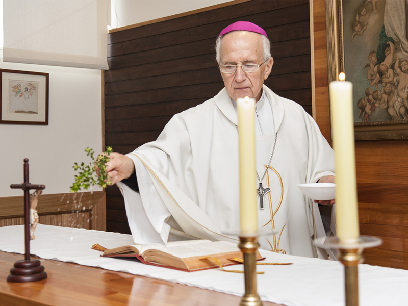 Obispo Duarte pidió perdón por sus faltas aunque dijo: 