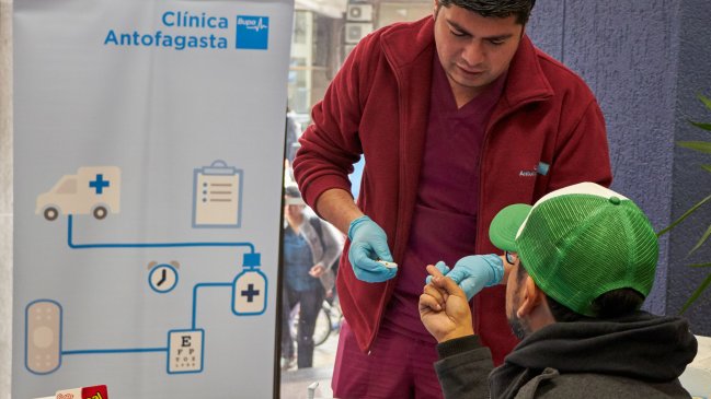 Más de 100 personas conocieron gratis su grupo sanguíneo en Antofagasta