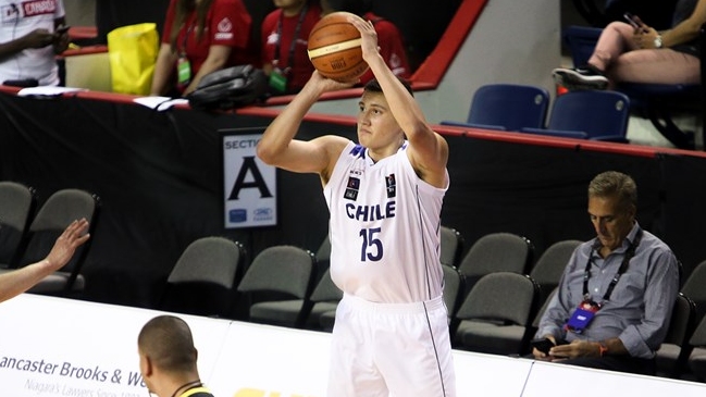 Chile venció a República Dominicana y terminó en el quinto puesto el Premundial sub 18 de baloncesto