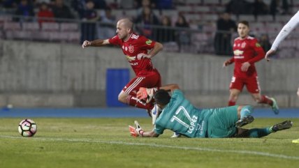   La U encontró la segunda ventaja sobre La Serena con una notable acción de Lorenzetti 