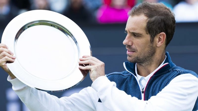 Richard Gasquet derrotó a Jeremy Chardy en final francesa y se coronó en Hertogenbosch