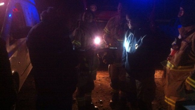 Rescataron a tres jóvenes desde el Cerro El Poqui en Coltauco
