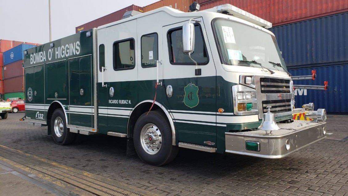 Bomberos de Rancagua contará con tres modernos carros de emergencia