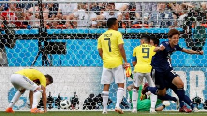 Japón superó a Colombia y amargó su debut en el Mundial de Rusia 2018
