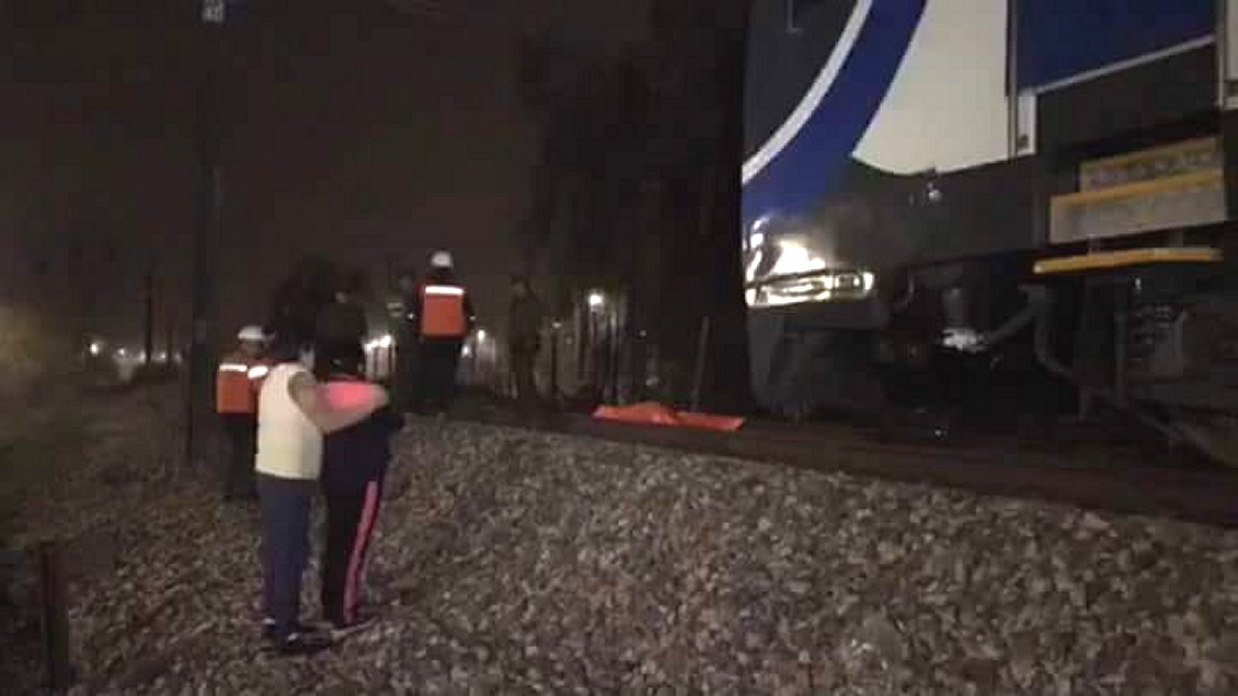 Talca: Escolar murió atropellado por un tren al cruzar paso no habilitado