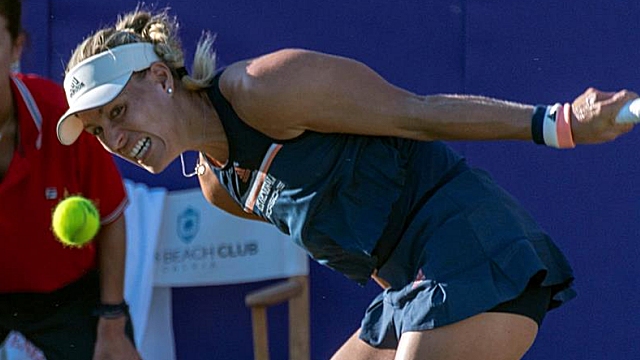 La gran favorita Angelique Kerber cayó en su debut en Mallorca ante Alison Riske