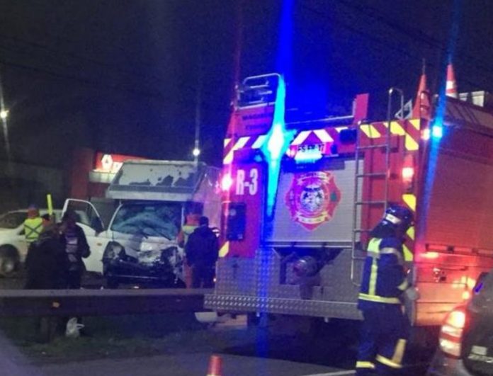 Hombre murió y otro quedó grave en accidente de tránsito en San Pedro de la Paz