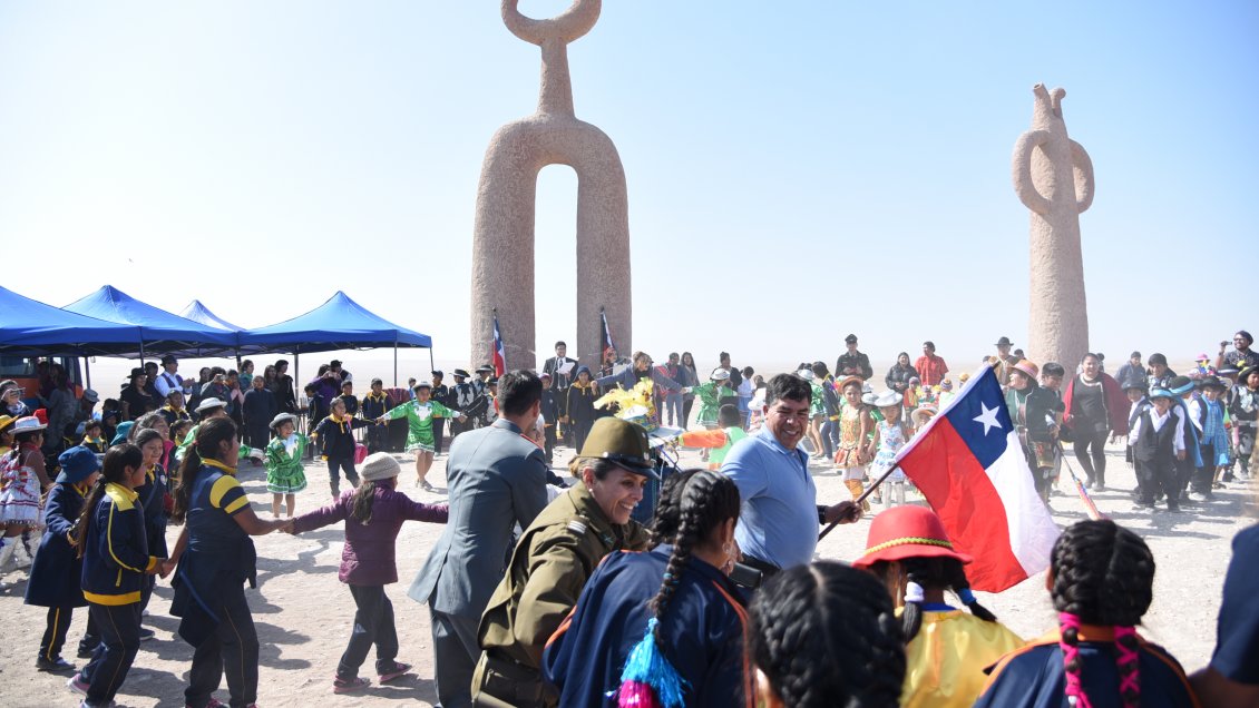 Alumnos municipales de Arica y Parinacota celebraron un nuevo Año Aymara