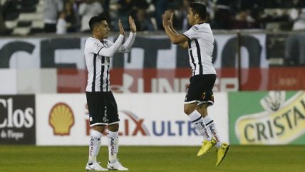 Fierro hizo vibrar el Monumental con un golazo de tiro libre que dejó en ventaja a Colo Colo