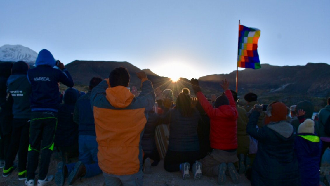Comunidades indígenas de Arica y Parinacota celebraron un nuevo Año Nuevo Aymara