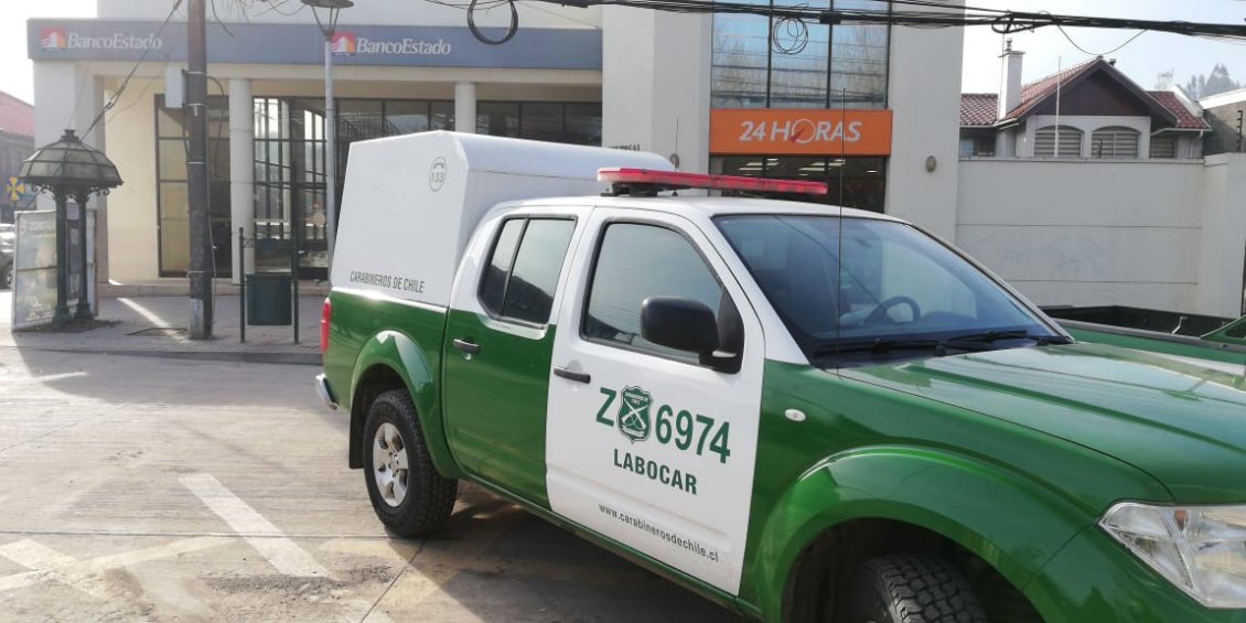 Multimillonario robo en sucursal bancaria de Lota