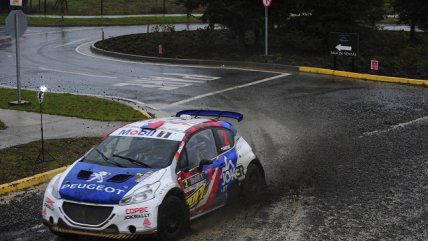   El Shake Down de la tercera fecha del Rally Mobil que se corre en Frutillar 