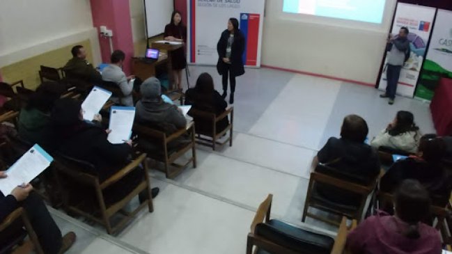 Castro: Personal de salud se capacitó en torno a la Marea Roja