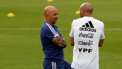 Mascherano desmintió quiebre en el plantel: La relación con Sampaoli es totalmente normal