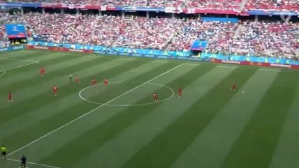 Selección de Panamá intentó marcar un gol durante los festejos de Inglaterra