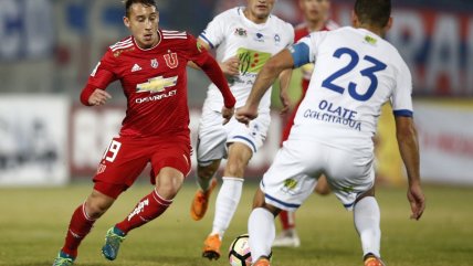   U. de Chile sacó una mínima ventaja sobre Colchagua en el Estadio Nacional 