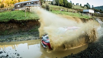   La acción de este domingo en la tercera fecha del Rally Mobil disputada en Frutillar 