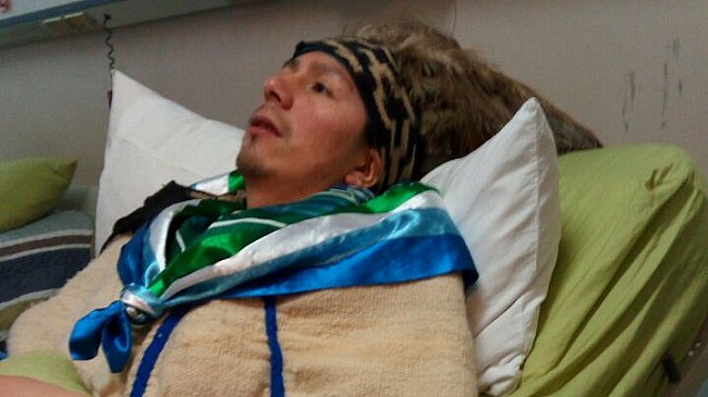Trasladan a Celestino Córdova del hospital de Nueva Imperial a la cárcel de Temuco
