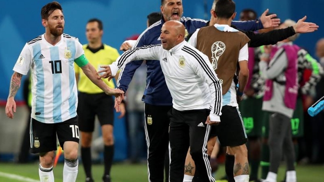 Jorge Sampaoli agradeció saludo de Messi: 