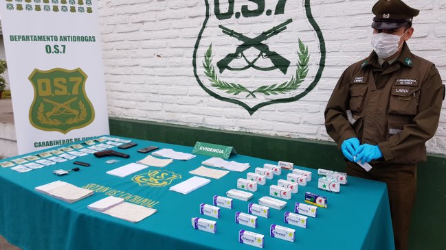 O'Higgins: Carabineros detuvo a médico por distribución ilegal de recetas y psicotrópicos